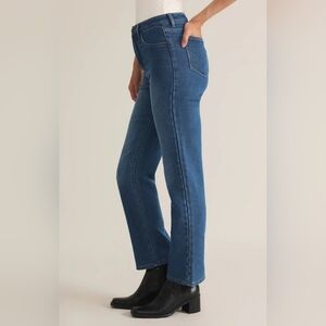 NWT Z Supply Val Straight Leg Jeans Size 24 Vintage Indigo